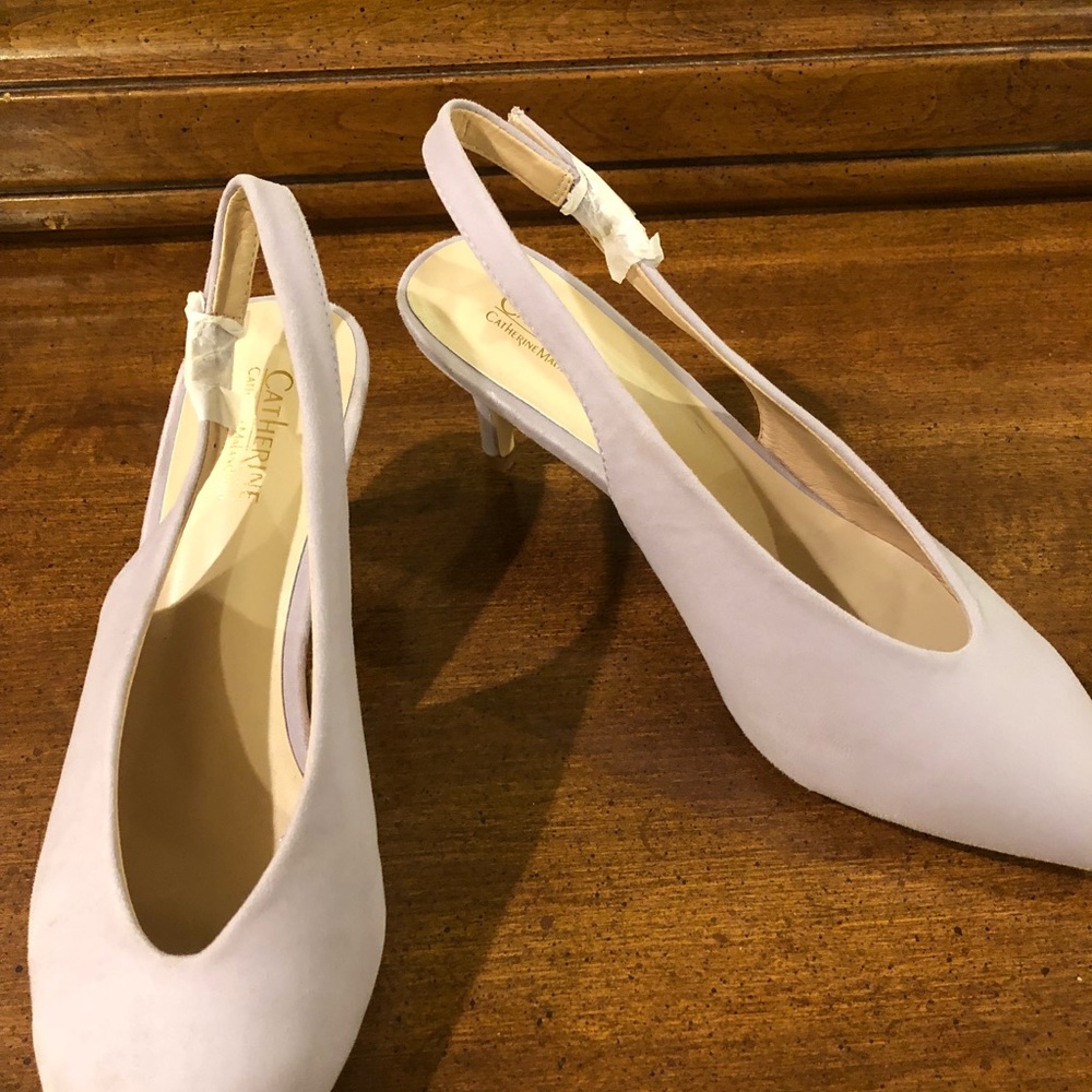 Lavender sling backs - Picture 3 of 6